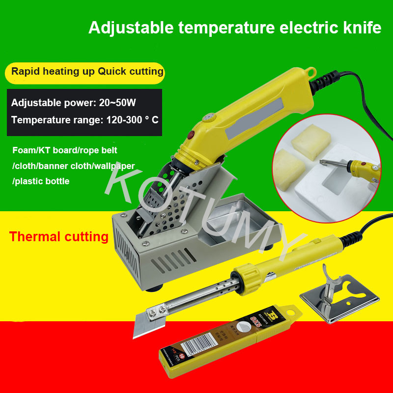 Cuchillo Eléctrico de Temperat - Cutting Board Foam reseña y precio