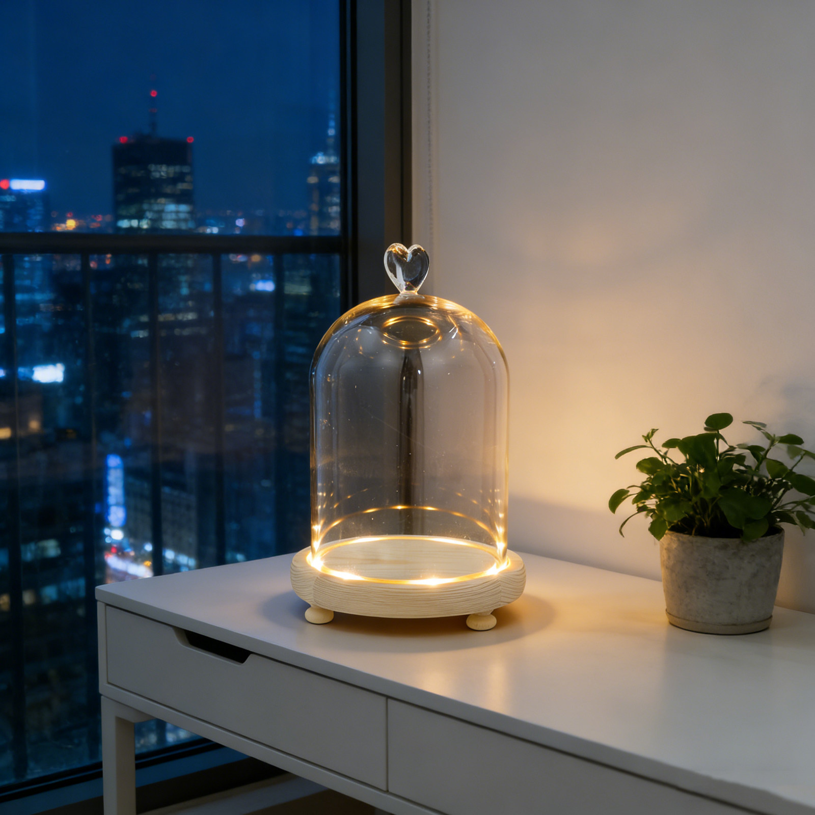 Campana de Cristal en Forma de - Plastic Dome Clear reseña y precio
