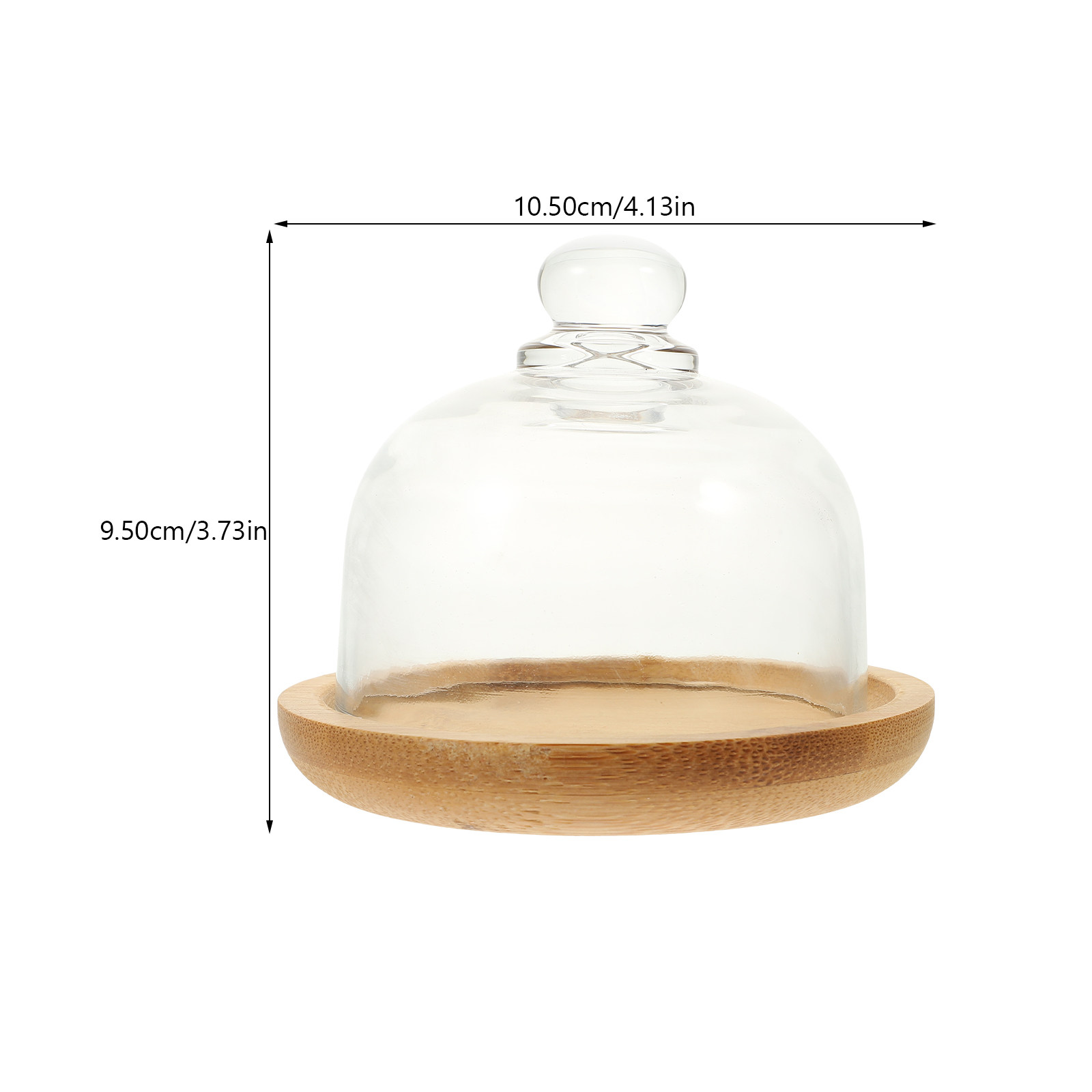 Juego de Plato para Pastel de  - Plastic Dome Clear reseña y precio