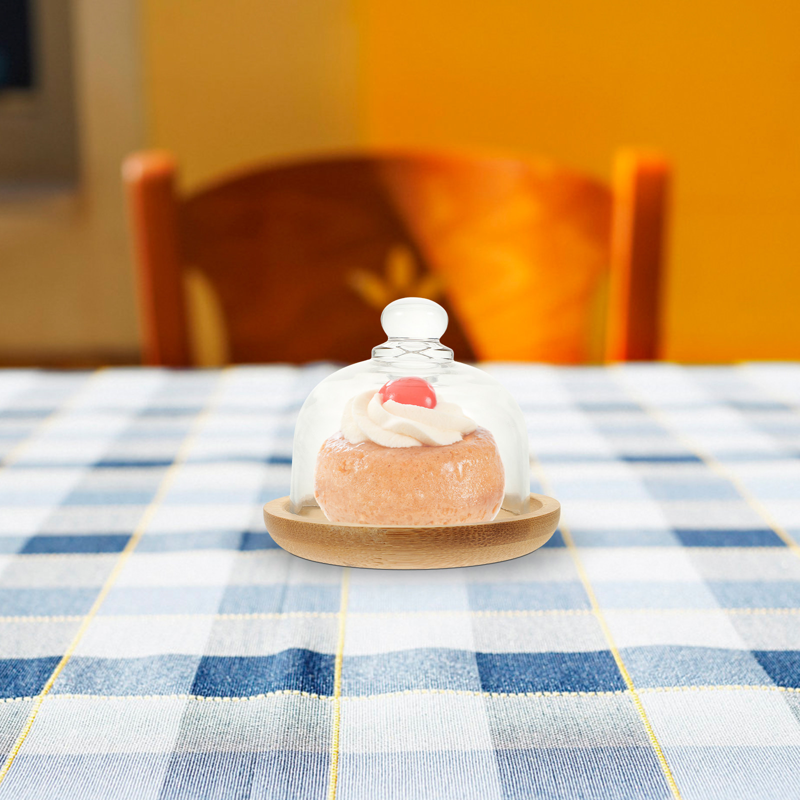 Juego de Plato para Pastel de  - Plastic Dome Clear reseña y precio