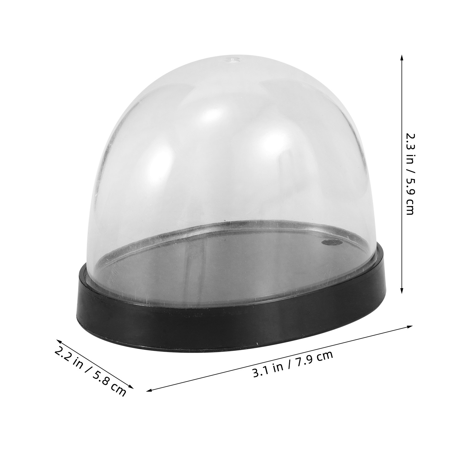 5 Juegos de Cúpulas de Plástic - Plastic Dome Clear reseña y precio