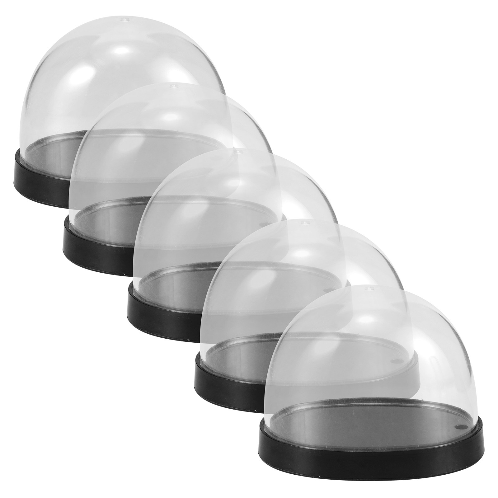 5 Juegos de Cúpulas de Plástic - Plastic Dome Clear reseña y precio