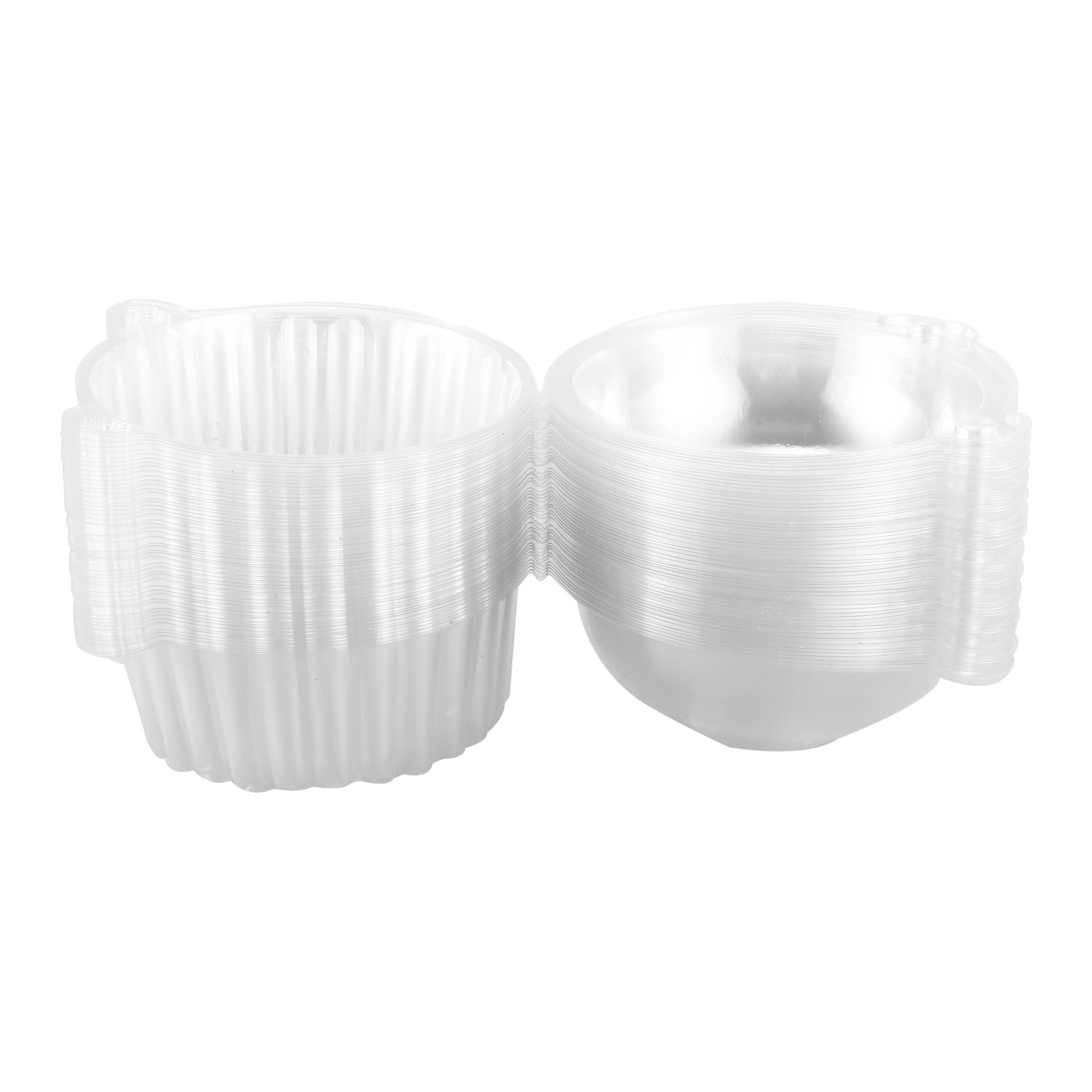 AA77 50 Unidades de Envases In - Plastic Dome Clear reseña y precio